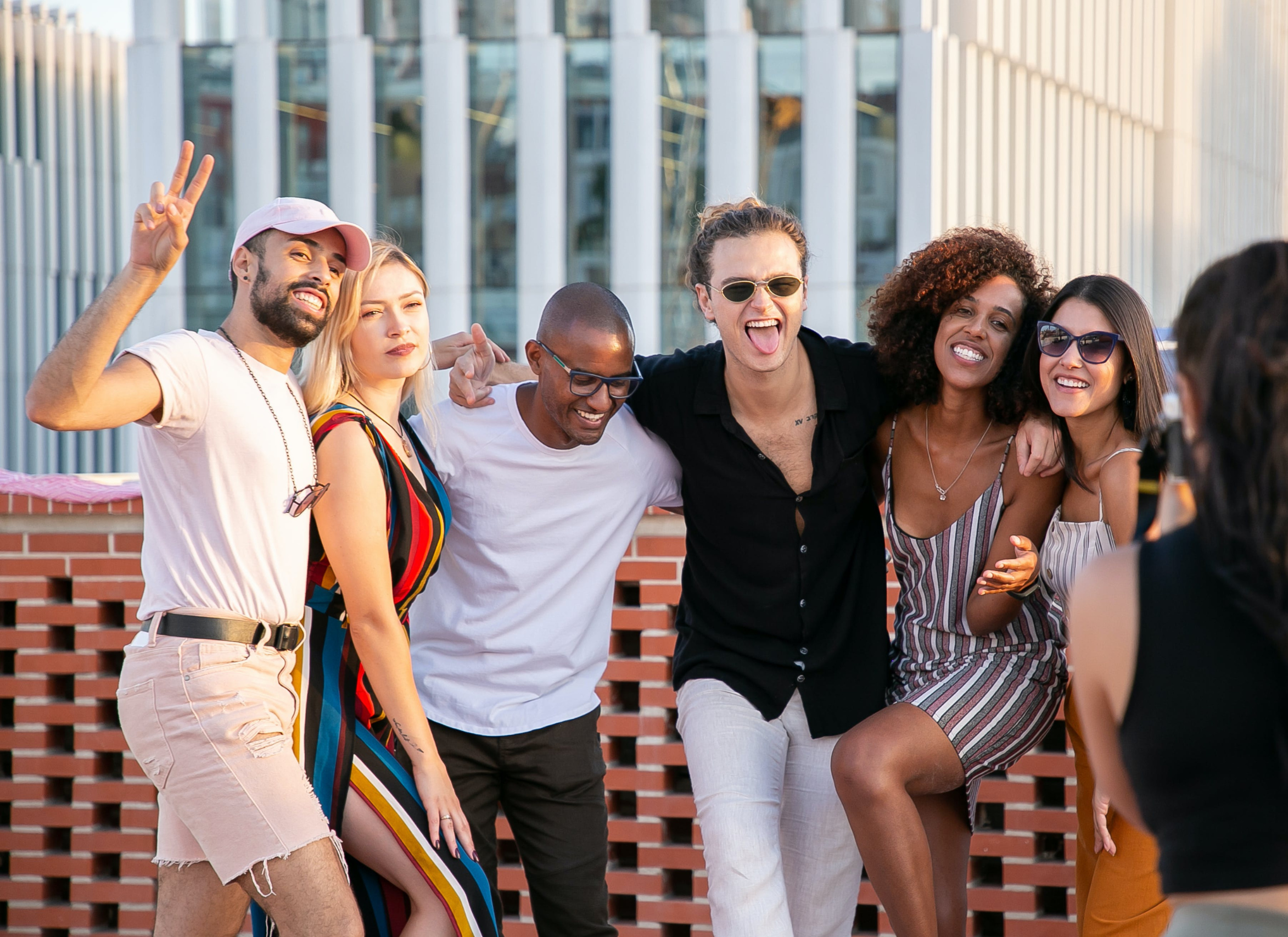 Group of People Smiling